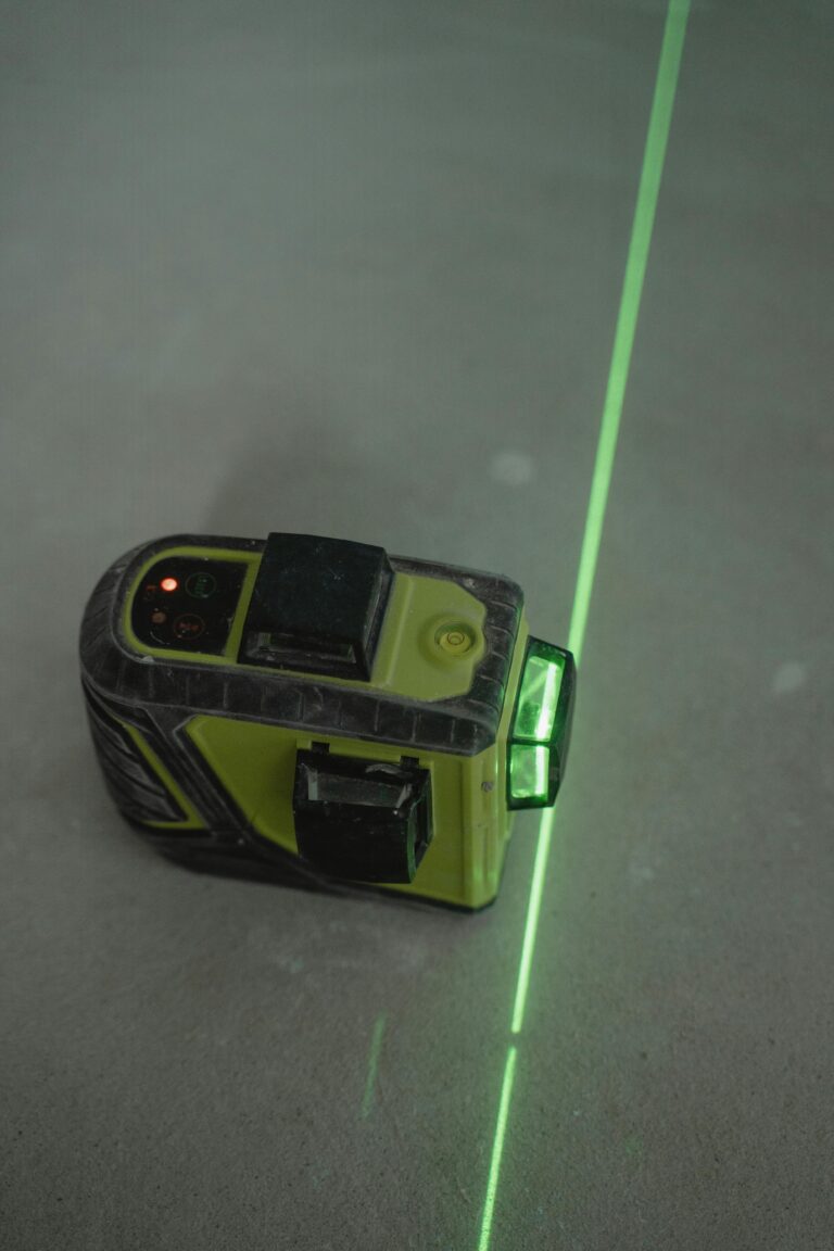 Measuring tape on the floor