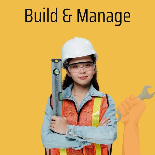 CityGCon build and manage services